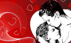 Love Couple Vector